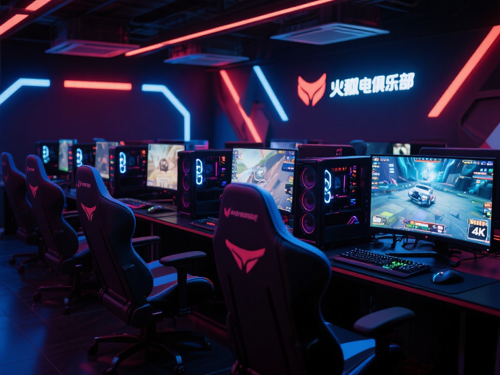 设备配置：火狐电竞俱乐部注重硬件条件，提供高性能电