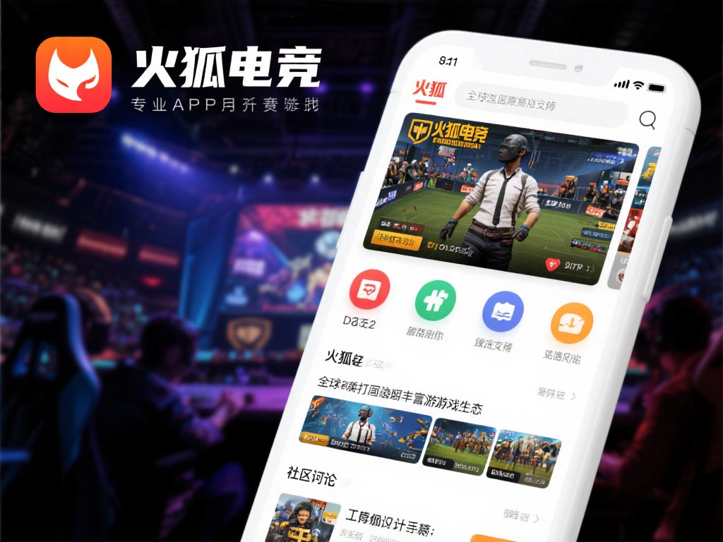 作为一款面向电竞爱好者的专业APP，火狐电竞覆盖了