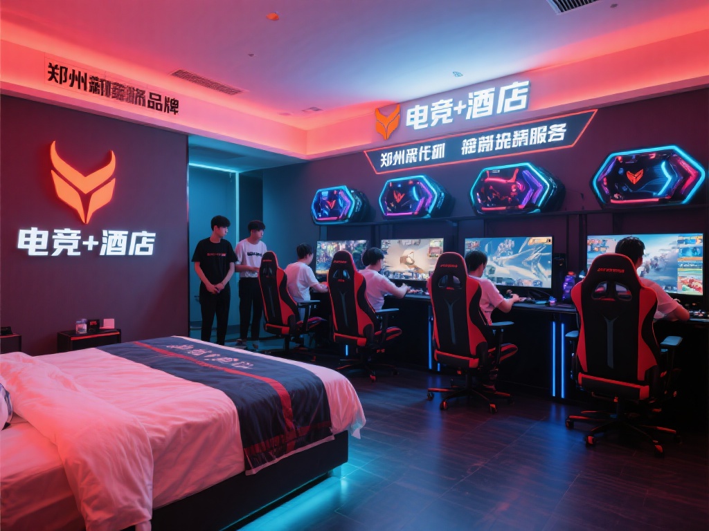 近年来，“电竞+酒店”的新兴模式吸引了众多年轻玩家