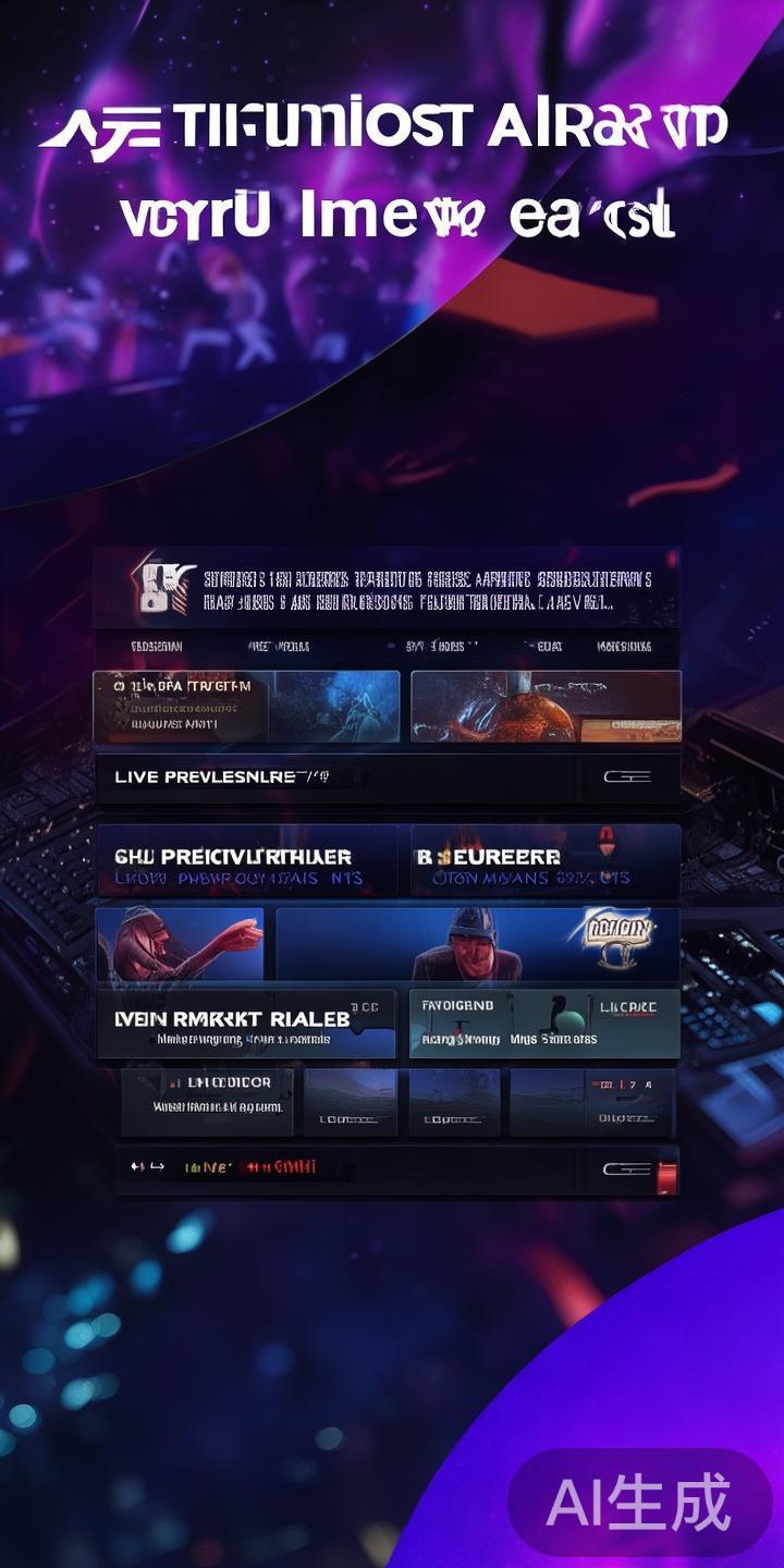 APP首页展示最新的电竞赛事信息，用户可随时查看直